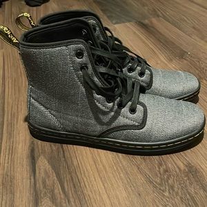 Dr Martens Grey Shoreditch Shoes